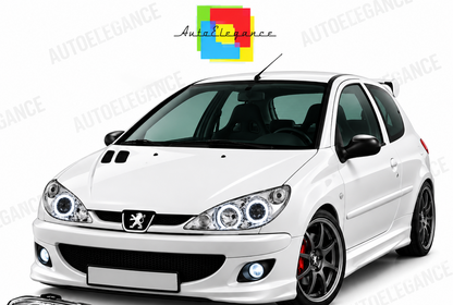 ART.11087 FARI ANTERIORI ADATTO PER PEUGEOT 206 10.98-02