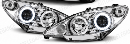 ART.11087 FARI ANTERIORI ADATTO PER PEUGEOT 206 10.98-02