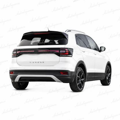 🔥ART.9731 SPOILER POSTERIORE PER TETTO VW T-CROSS IN ABS NERO LUCIDO / 2022+🔥