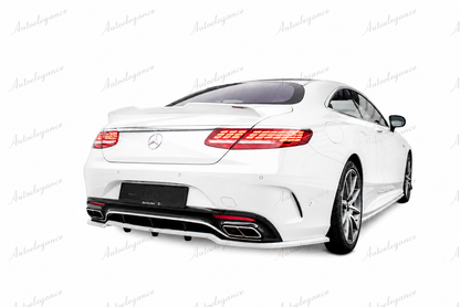 🔥ART.9767 SPLITTER POSTERIORE MERCEDES CLASSE S COUPE AMG-LINE C217 FACELIFT🔥