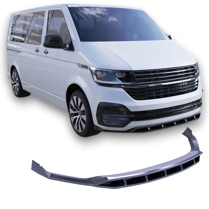 2464⭐Splitter anteriore adatto per Volkswagen Transporter T6.1 (2019–2021)⭐