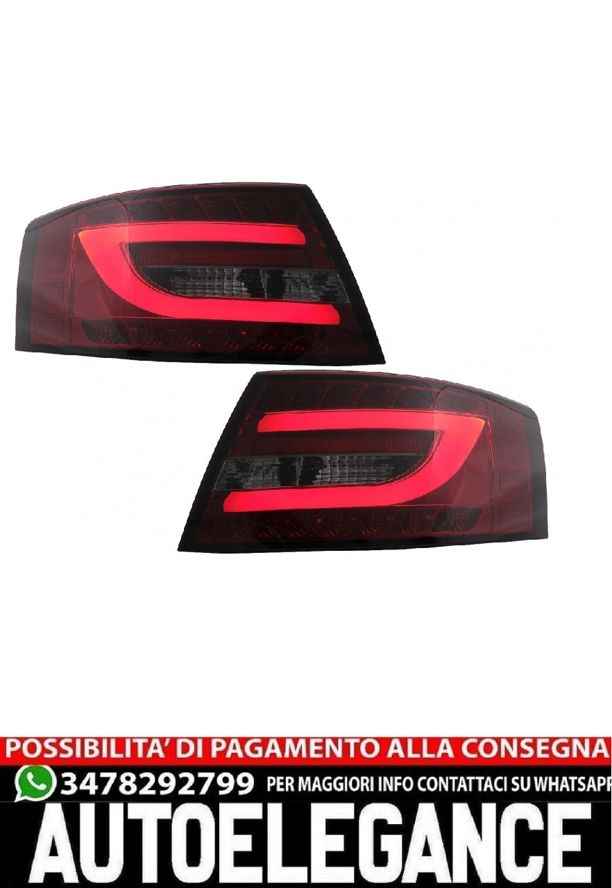 LED Rear Lights Suitable for Audi A6 C6 4F Limousine (04.2004-2008) Red