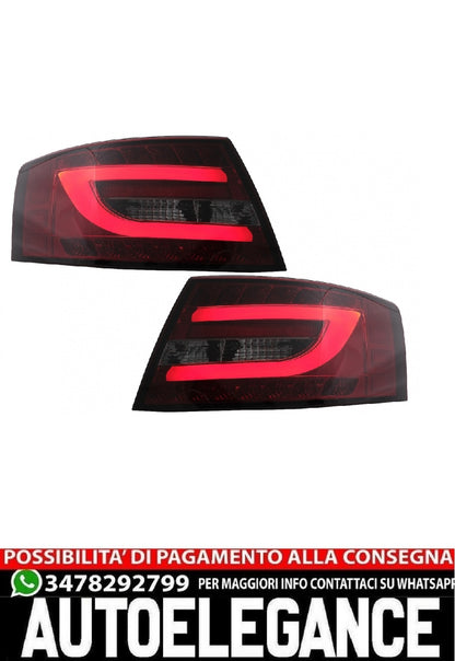 LED Rear Lights Suitable for Audi A6 C6 4F Limousine (04.2004-2008) Red
