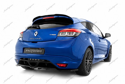 🔥ART.9834 SPLITTER POSTERIORE (CON BARRE VERTICALI) PER RENAULT MEGANE RS Mk3🔥