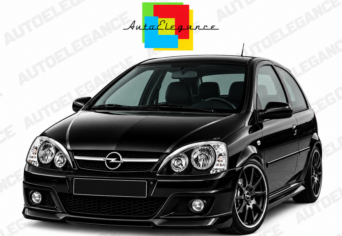 ART.10994 FARI  ANTERIORI ADATTO PER OPEL CORSA C 11.00-09.06 LED NERO