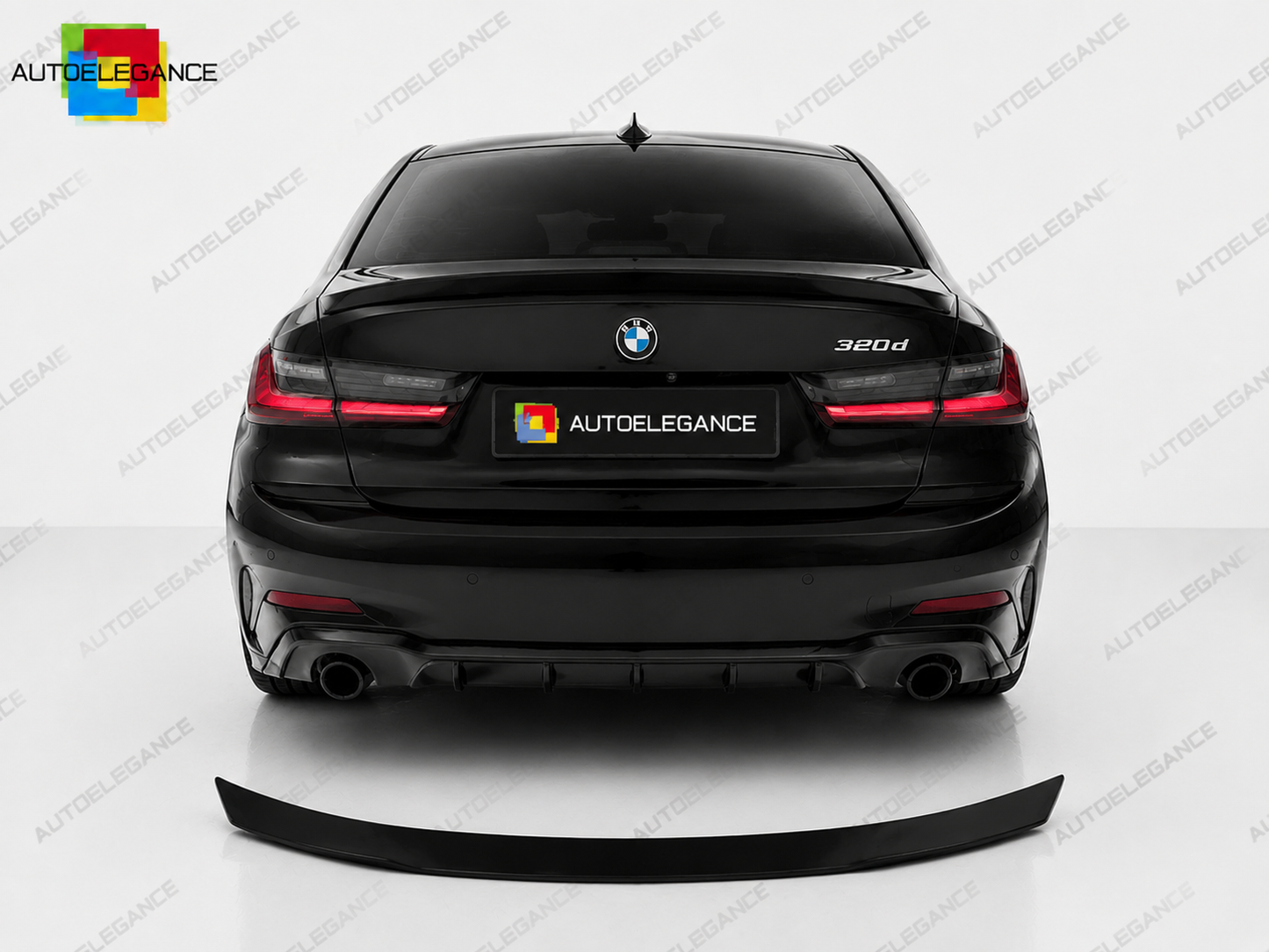 👉Spoiler Bagagliaio Labbro Posteriore per BMW Serie 3 G20 2018+ PU👈