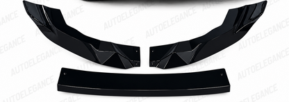 ART.10884 SPLITTER ADATTO PER BMW F87 M2 NERO  LUCIDO