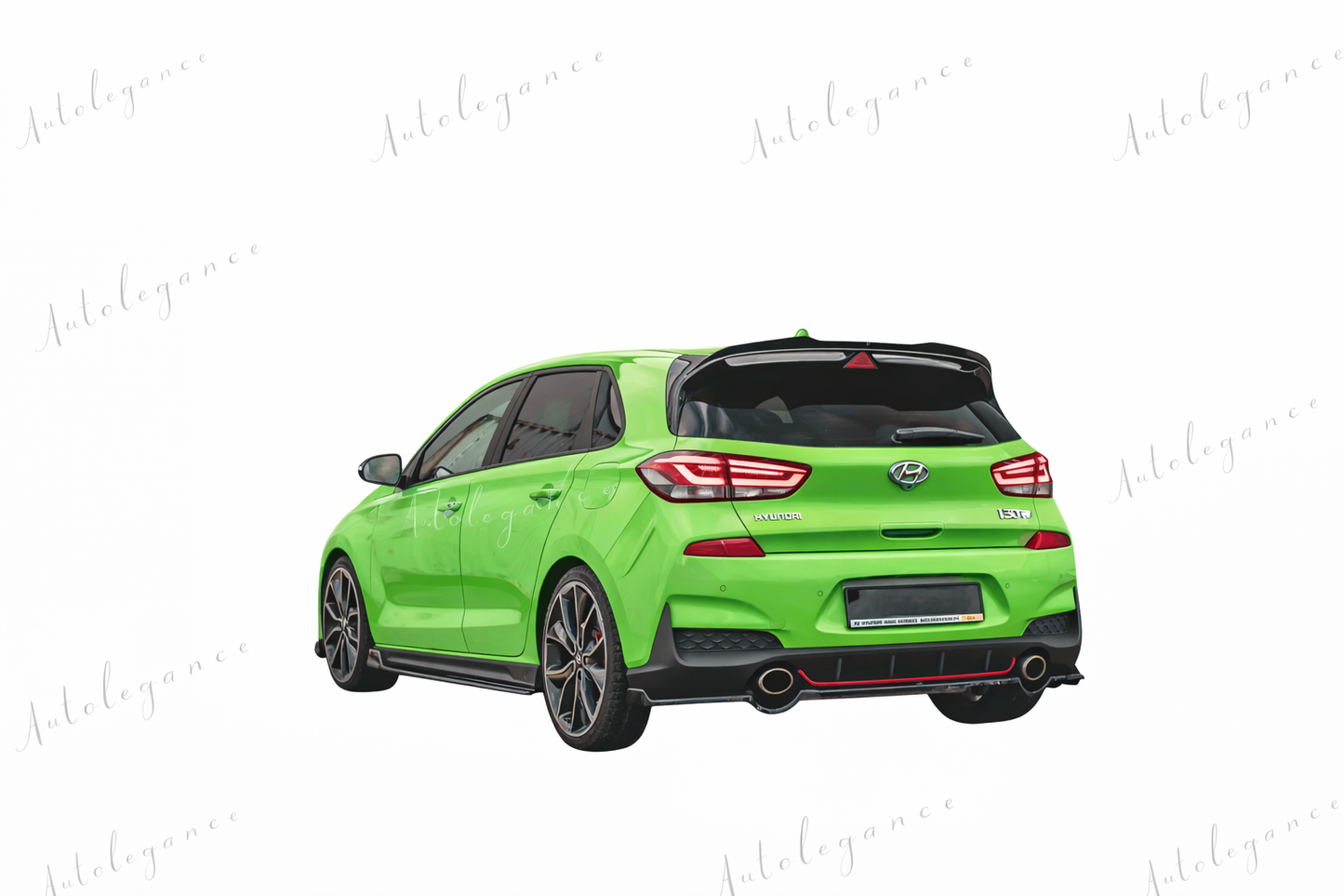 🔥ART.9578 SPLITTER POSTERIORE ADATTO PER HYUNDAI I30 N Mk3 HATCHBACK🔥