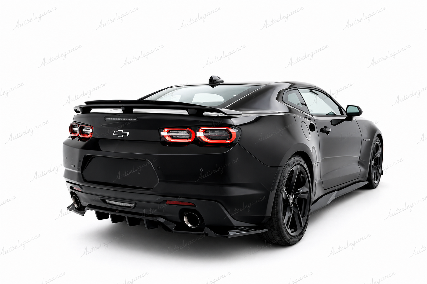 🔥ART.9735 SPLITTER POSTERIORE PER CHEVROLET CAMARO SS Mk6 FACELIFT🔥
