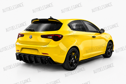 💕ART.10080  Diffusore nero lucido per alfa romeo giulietta   💕