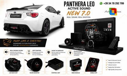 💕ART.2672 PANTHERA Soundsystem Booster 7.0 - Subaru BRZ Mk1 / Mk1 Facelift💕