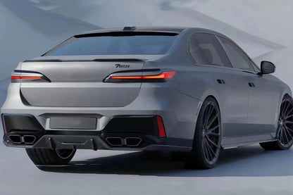 🔥BODY KIT SUITABLE FOR BMW 7 SERIES G70 M-TECH (2022+) PIANO BLACK 🔥