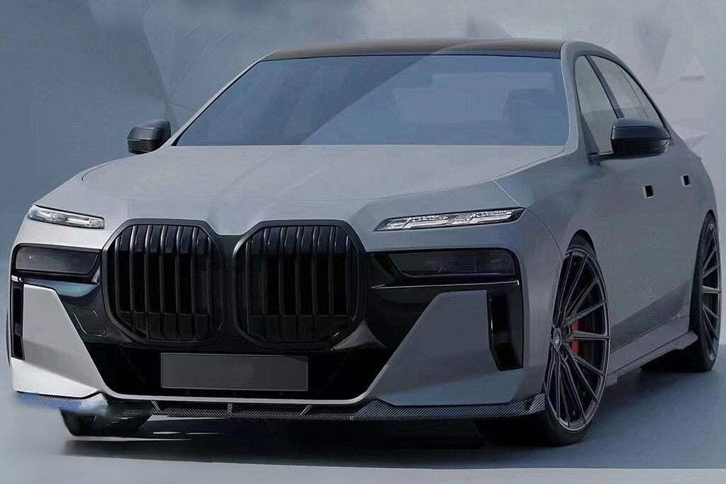 🔥BODY KIT SUITABLE FOR BMW 7 SERIES G70 M-TECH (2022+) PIANO BLACK 🔥