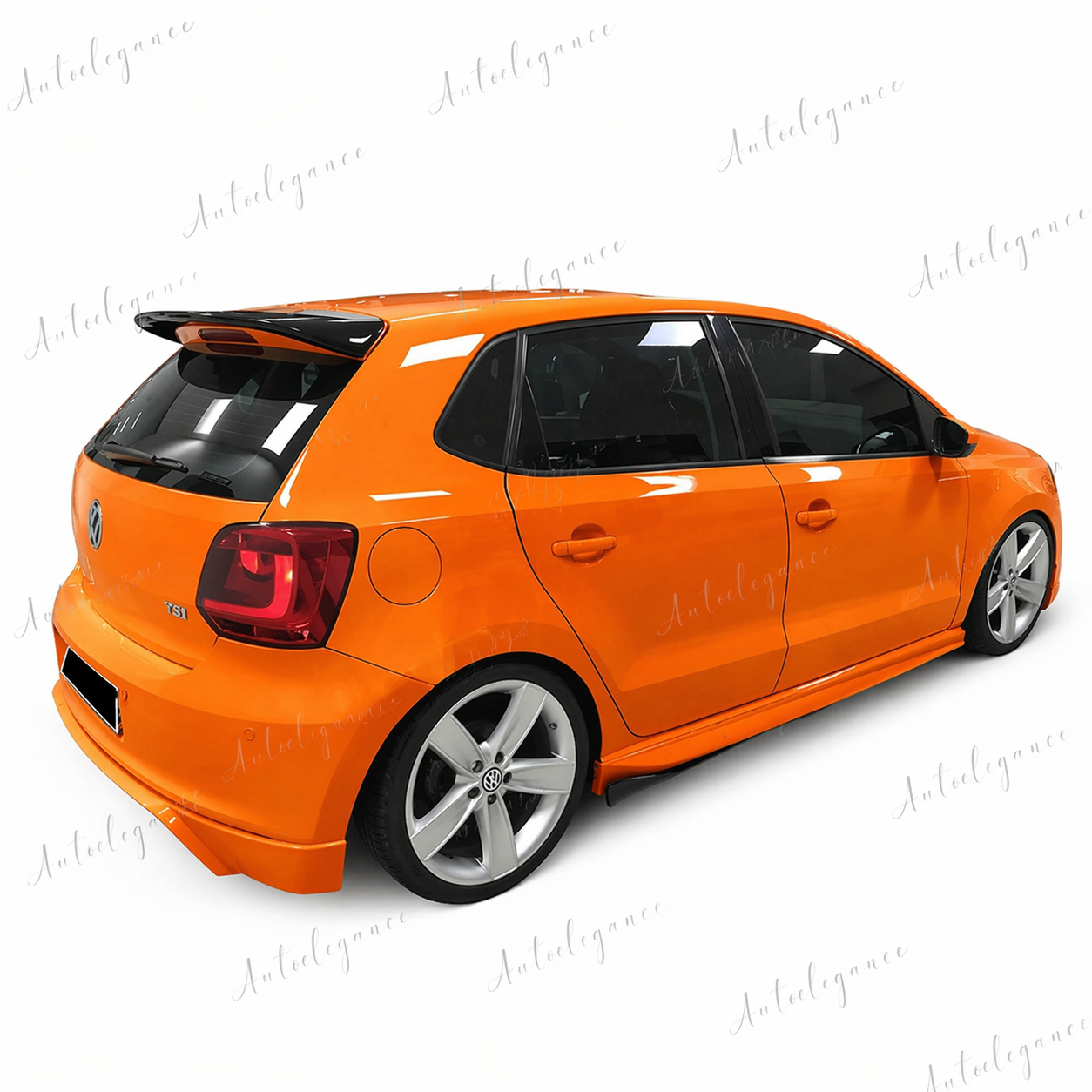 🔥ART.9576 MINIGONNE LATERALI IN PLASTICA GREZZO PER POLO Mk5 / 2009-2017🔥