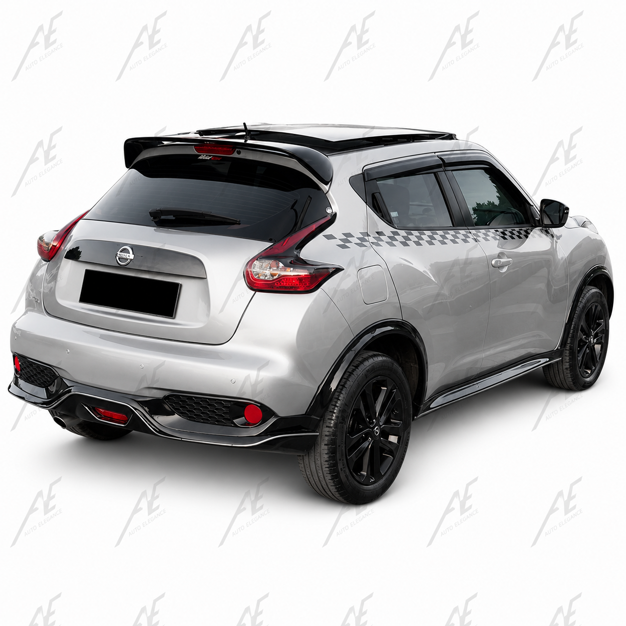 💕ART.9445 SPOILER TETTO NISSAN JUKE RACE NERO LUCIDOO 10-19💕
