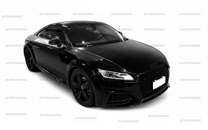💫ART. 1077 GRIGLIA AUDI TT FV 8S 2014-2018 LOOK RSTT NERO LUCIDO💫