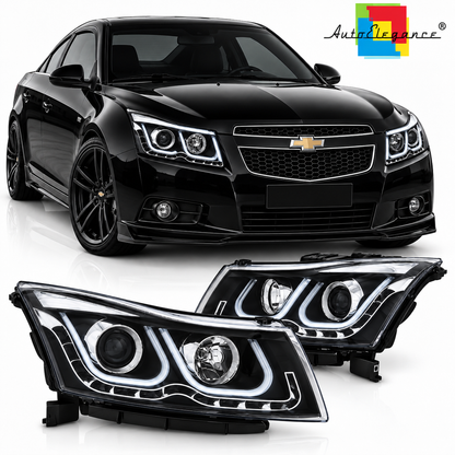 ART.6315 FARI INTERIORI ADATTO PER CHEVROLET CRUZE 09-12 NERO