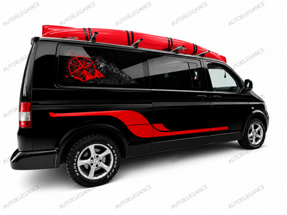 🔥0337 PARAFANGHI ADATTI PER VW TRANSPORTER T5 T5.1 2003-2015 NERO OPACO 🔥