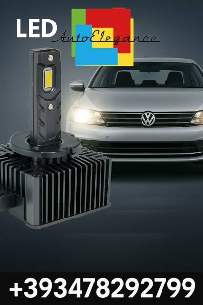 COPPIA LAMPADE D2S LED DA XENON A LED PER  VW Jetta III 2010