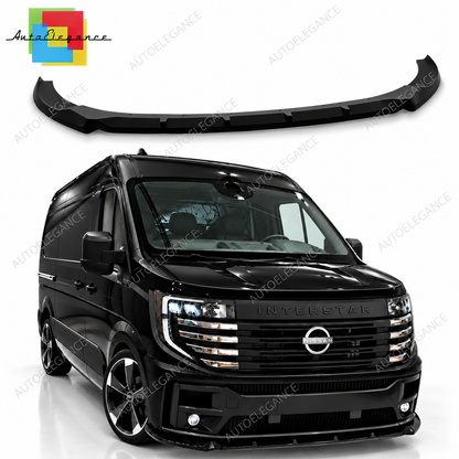 👉ART.10950 Splitter Anteriore V.1 Nissan Interstar Mk4/Renault Master Mk4👈