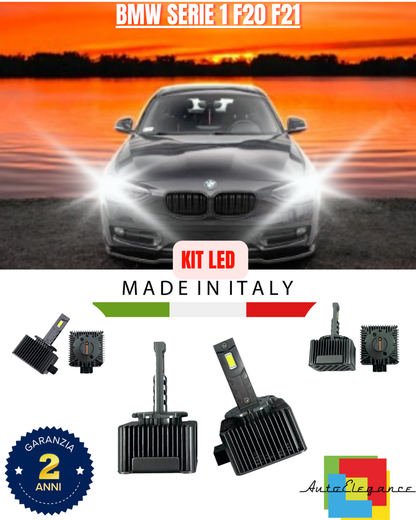 💕 KIT LED LAMPADE ANABBAGLIANTI D1S LED 6000K ADATTO PER BMW SERIE 1 F20 F21 💕