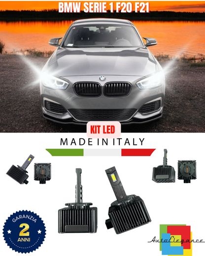 💕 KIT LED LAMPADE ANABBAGLIANTI D1S LED 6000K ADATTO PER BMW SERIE 1 F20 F21 💕