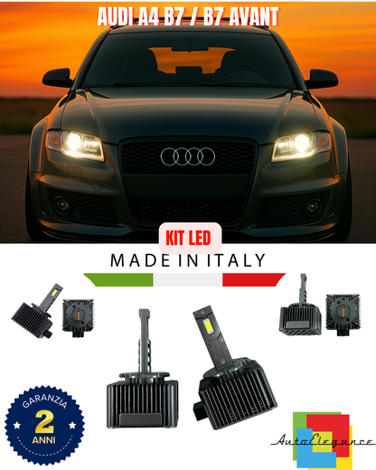 💖 KIT LED LAMPADE ANABBAGLIANTI D1S 6000K ADATTO PER AUDI A4 B7 / B7 AVANT 💖