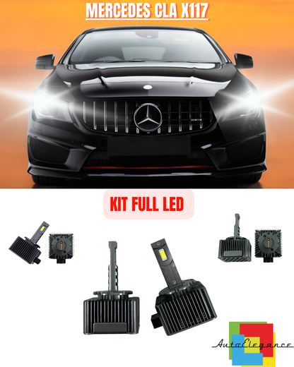 ⭐KIT LED LAMPADE ANABBAGLIANTI D3S LED 6000K ADATTO PER MERCEDES CLA X117 ⭐