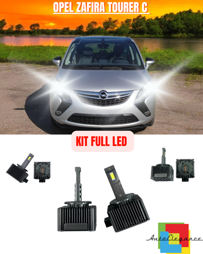 ⭐KIT LED LAMPADE ANABBAGLIANTI D1S LED 6000K ADATTO PER OPEL ZAFIRA TOURER C ⭐