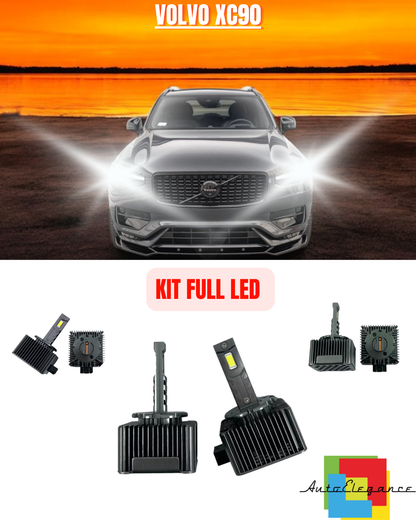 💕 KIT LED LAMPADE ANABBAGLIANTI D1S LED 6000K ADATTO PER VOLVO XC90 💕