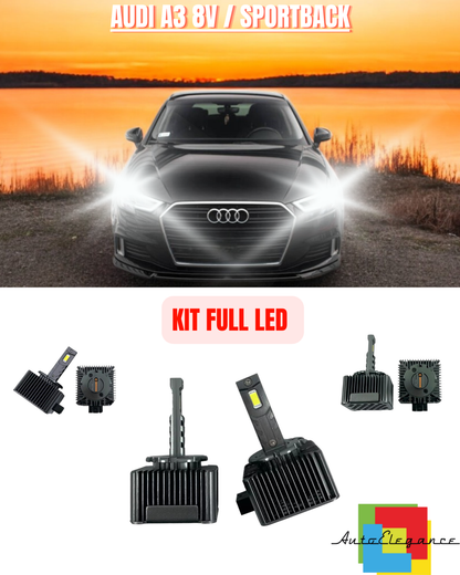 💕KIT LED LAMPADE ANABBAGLIANTI D1S LED 6000K ADATTO PER PORSCHE CAYENNE 💕