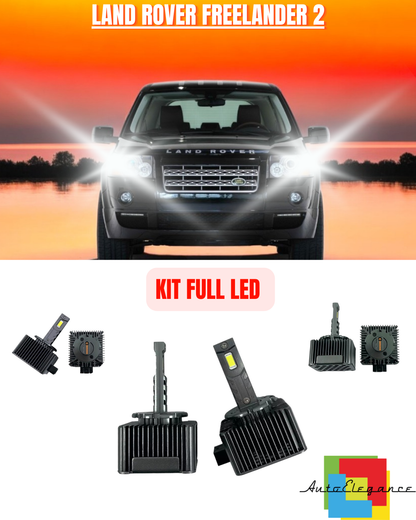 💕KIT LED LAMPADE ANABBAGLIANTI D1S LED 6000K ADATTO PER LAND ROVER FREELANDER💕