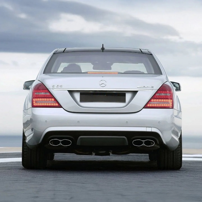 💫ART.7703 Paraurti Posteriore Look S63 AMG per MERCEDES W221 2005-2013💫