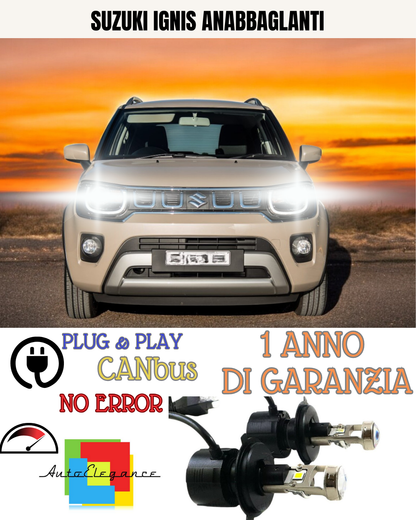 🔥KIT BI-LED H4 SUZUKI IGNIS 18000 6000K ANABBAGLIANTI🔥