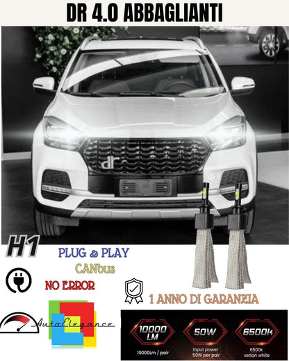 🔥🔥🔥H1 DR 4.0 LED KIT 40 HIGH BEAM 6400 LUMEN 6000K WHITE CANBUS🔥🔥🔥🔥🔥