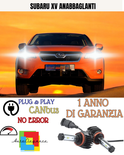 🔥KIT LED SUBARU XV H11 6000K  9800 BIANCO ANABBAGLIANTI🔥