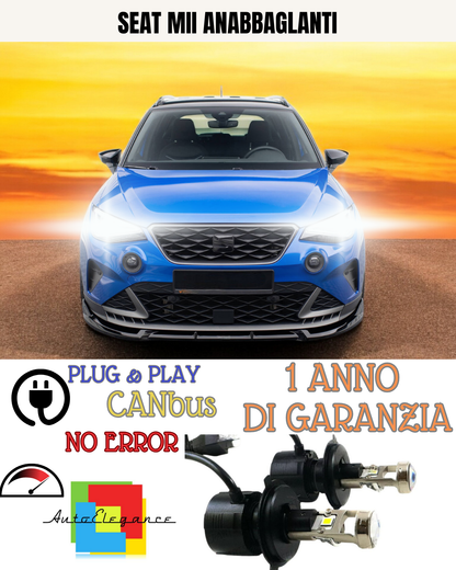 🔥KIT BI-LED H4 SEAT MII 18000 6000K ANABBAGLIANTI🔥