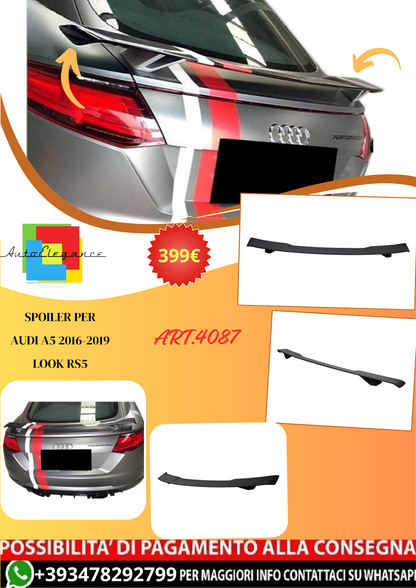 💫ART.4087 Spoiler per Audi TT 2015+ Look RSTT💫