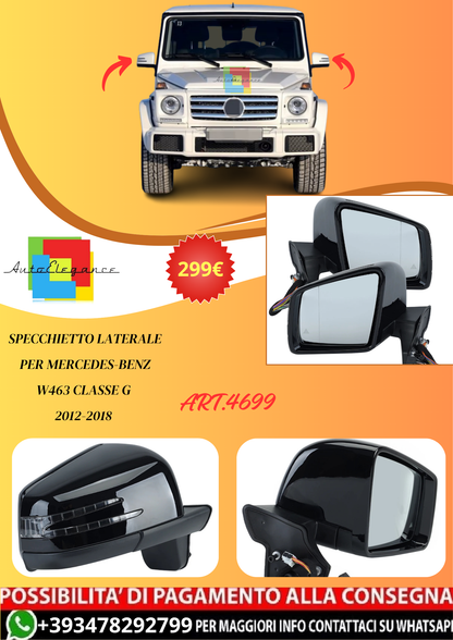 💫ART.4699 Specchietto Laterale per Mercedes-Benz W463 CLASSE G 2012-2018💫