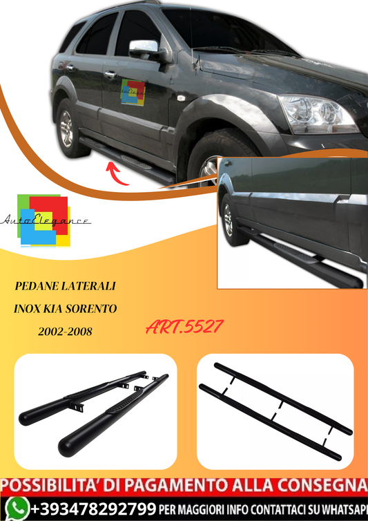 💫ART.5527 Pedane Laterali Inox Kia Sorento 2002-2008💫 (Copia)