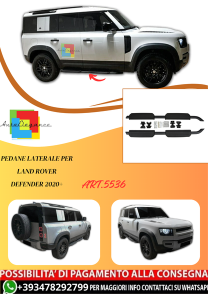 💫ART.5536 Pedane Laterale per Land Rover Defender 2020+💫