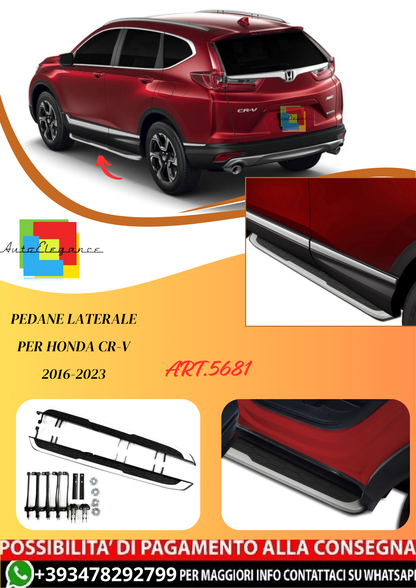💫ART.5681 Pedane Laterale per Honda CR-V 2016-2023💫