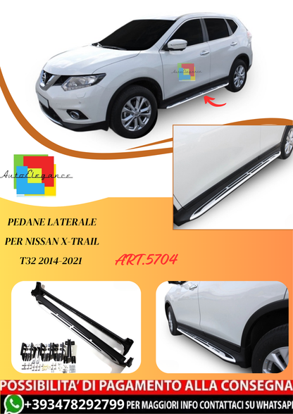 💫ART.5704 Pedane Laterale per Nissan X-Trail T32 2014-2021💫