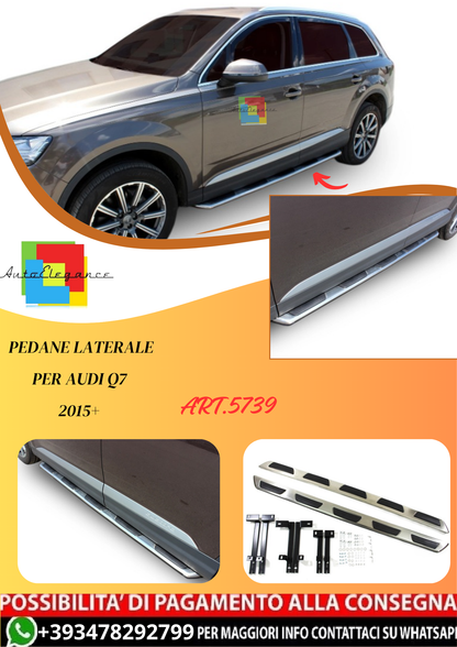 💫ART.5739 Pedane Laterale per Audi Q7 2015+ 💫