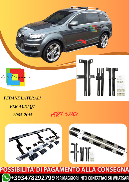 💫ART.5782 Pedane Laterali per Audi Q7 2005-2015💫