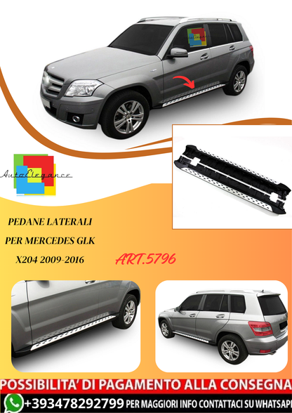 💫ART.5796 Pedane Laterali per Mercedes GLK X204 2009-2016💫