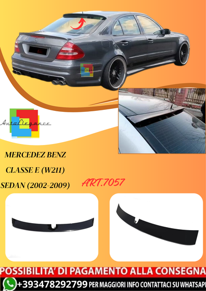 💫ART.7057 Spoiler Tetto Mercedes Classe E (W211) Sedan (2002-2009)💫