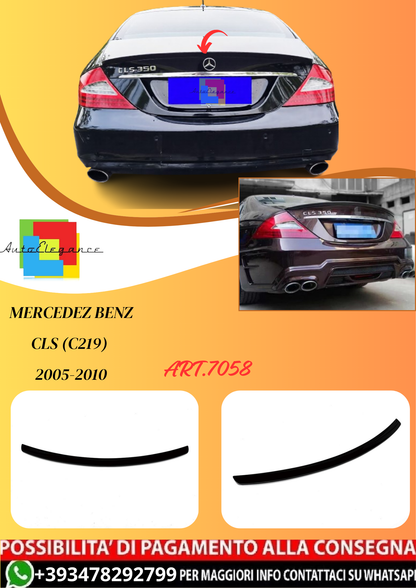 💫ART.7058 Spoiler Posteriore AMG Look per Mercedes CLS (C219) 2005-2010💫