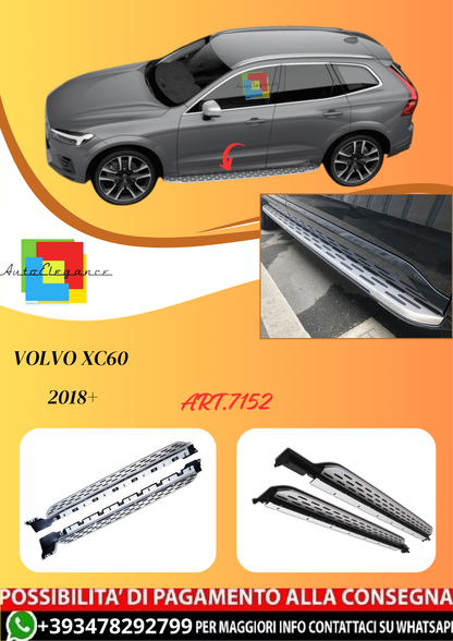💫ART.7152 Pedane Laterali per Volvo XC60 2018+💫