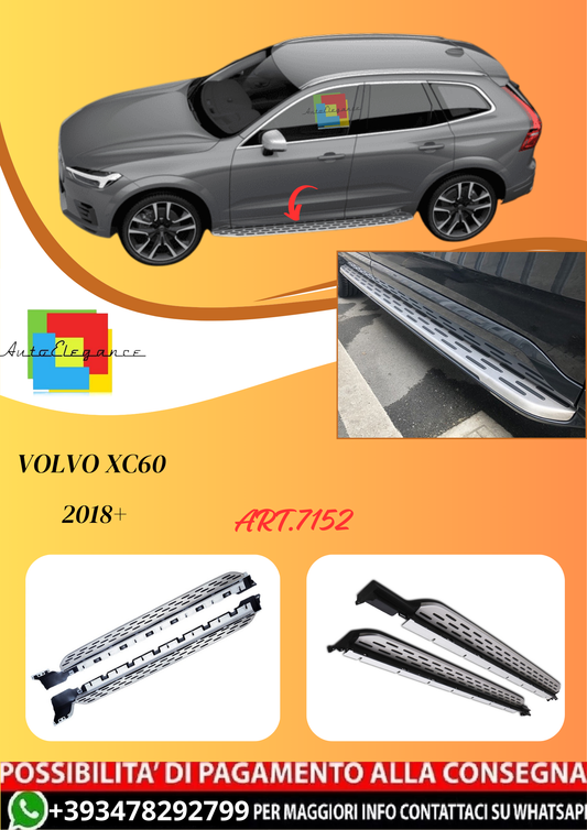 💫ART.7152 Pedane Laterali per Volvo XC60 2018+💫